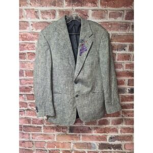 Vintage Men's ELDER BEERMAN Wall Street Collection Concord Sports Coat Blazer 44